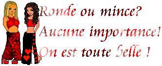 Ronde ou mince??